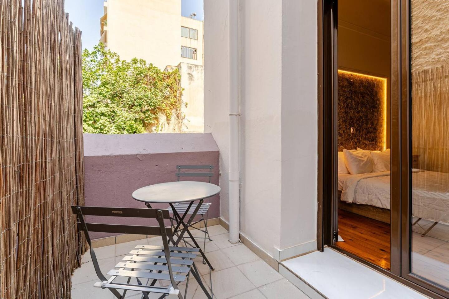 Appartement John'S Athenian Beauty 45M2 , Metro 7' Extérieur photo